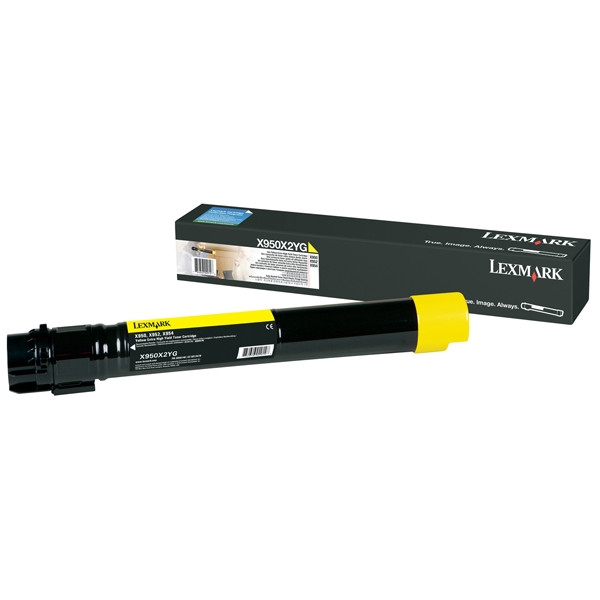 Lexmark X950X2YG toner amarillo (original) X950X2YG 037180 - 1