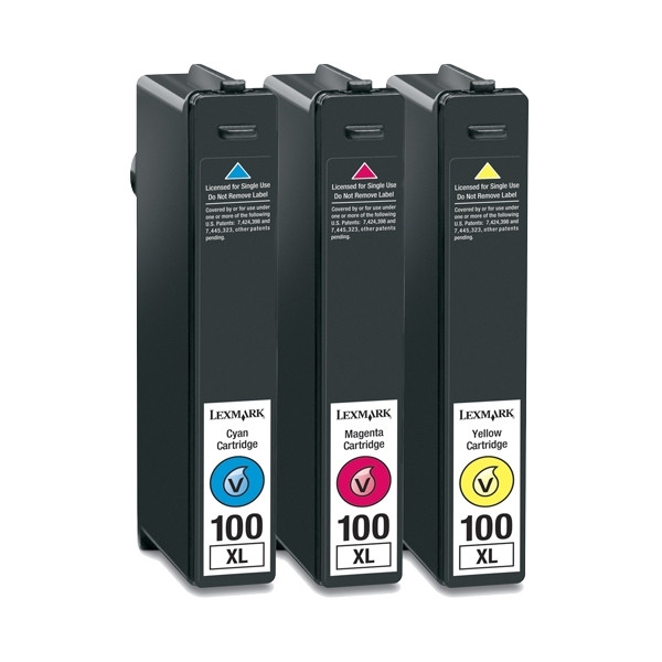 Lexmark nº 100XL (14N0850) multipack tricolor (original) 14N0850 040436 - 1