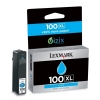 Lexmark nº 100XL (14N1069E) cartucho de tinta cian XL (original) 040424 - 1