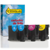Lexmark nº 100 (14N0849) cartuchos de tinta (marca 123tinta) | Pack 3 colores 040433 - 1