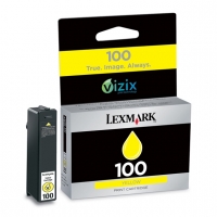 Lexmark nº 100 (14N0902E) cartucho de tinta amarillo (original) 14N0902E 040420