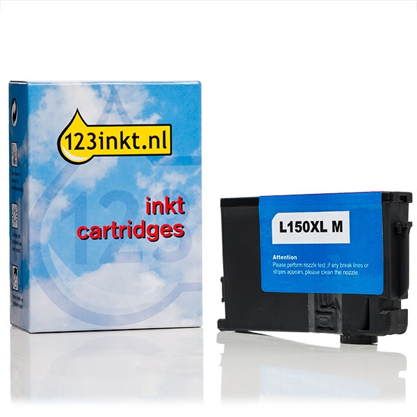Lexmark nº 150XL (14N1616E) cartucho de tinta magenta XL (marca 123tinta) 14N1616EC 040469 - 1