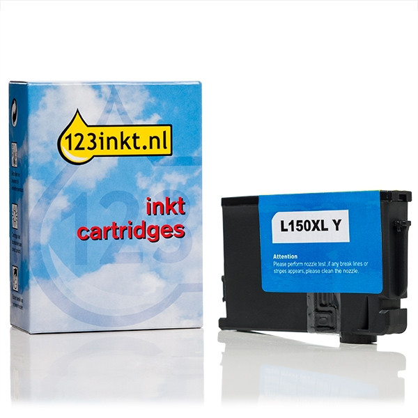 Lexmark nº 150XL (14N1618E) cartucho de tinta amarillo XL (marca 123tinta) 14N1618EC 040471 - 1