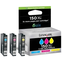 Lexmark nº 150XL (14N1807E) multipack tricolor (original) 14N1807E 040482