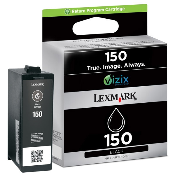 Lexmark nº 150 (14N1607E) cartucho de tinta negro (original) 14N1607E 040456 - 1
