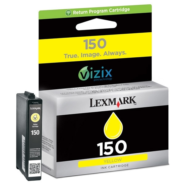 Lexmark nº 150 (14N1610E) cartucho de tinta amarillo (original) 14N1610E 040462 - 1