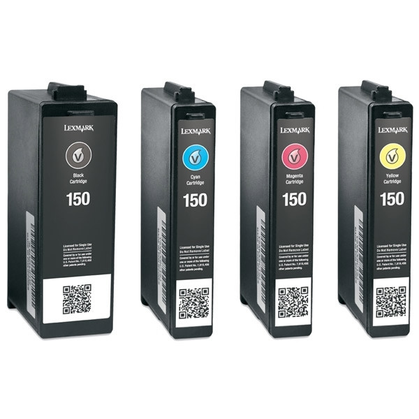 Lexmark nº 150 (14N1910E) multipack 4 colores (original) 14N1910E 040480 - 1