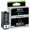 Lexmark nº 155XL (14N1619E) cartucho de tinta negro XL (original) 040472 - 1