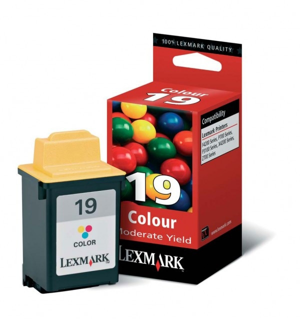 Lexmark nº 19 (15M2619) cartucho de tinta color claro (original) 15M2619E 040240 - 1