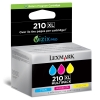 Lexmark nº 210XL (14L0269E) multipack tricolor (original) 040618 - 1
