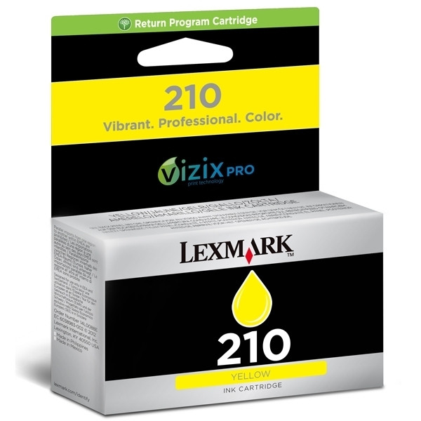 Lexmark nº 210 (14L0088E) cartucho de tinta amarillo (original) 14L0088E 040606 - 1