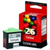 Lexmark nº 26 (10N0026) cartucho de tinta tricolor alta capacidad (original) 040180 - 1