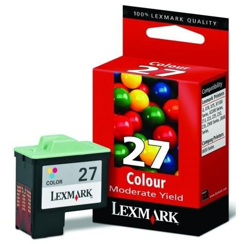 Lexmark nº 27 (10N0227) cartucho de tinta color (original) 10N0227E 040175 - 1