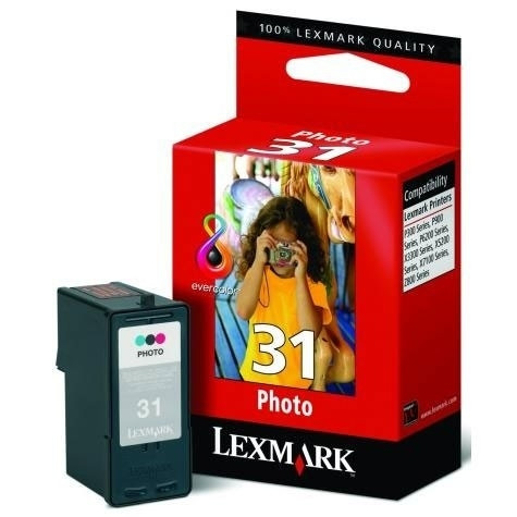 Lexmark nº 31 (18C0031E) cartucho de tinta foto (original) 18C0031E 040210 - 1