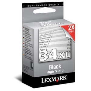 Lexmark nº 34 (18C0034E) cartucho de tinta negro alta capacidad (original) 18C0034E 040270 - 1