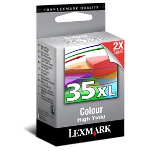 Lexmark nº 35 (18C0035E) cartucho de tinta color alta capacidad (original) 18C0035E 040280 - 1
