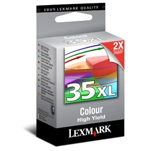 Lexmark nº 35 (18C0035E) cartucho de tinta color alta capacidad (original) 18C0035E 040280 - 1