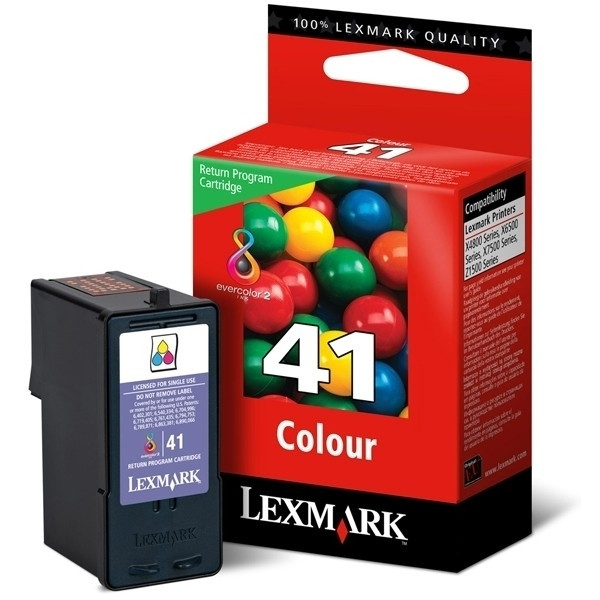 Lexmark nº 41 (18Y0141E) cartucho de tinta tricolor (original) 18Y0141E 040350 - 1