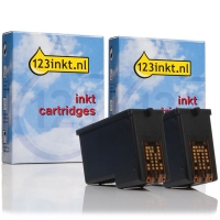 Lexmark nº 43XL + nº 44XL (80D2966) cartuchos de tinta (marca 123tinta) | Pack negro + color 040329