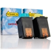 Lexmark nº 50 (17G0050) + nº 25 (15M0125) cartuchos de tinta (marca 123tinta) | Pack negro + color 040065 - 1