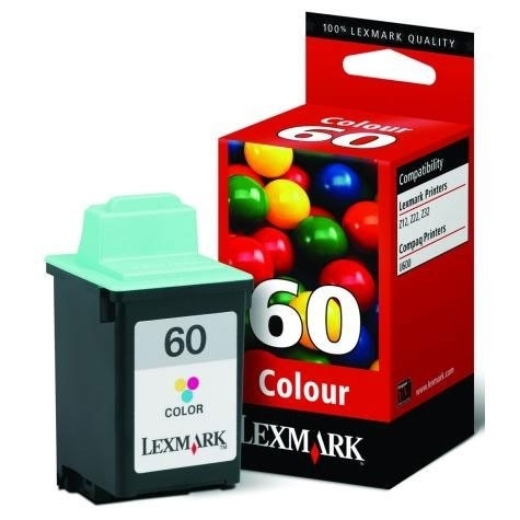 Lexmark nº 60 (17G0060) cartucho de tinta tricolor (original) 17G0060E 040070 - 1