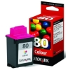 Lexmark nº 80 (12A1980) cartucho de tinta tricolor (original) 040030 - 1