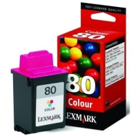 Lexmark nº 80 (12A1980) cartucho de tinta tricolor (original) 12A1980E 040030