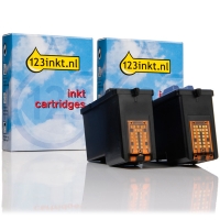 Lexmark nº 82 (18L0032) + nº 88 (18L0000) cartuchos de tinta (marca 123tinta) | Pack negro + color 040211