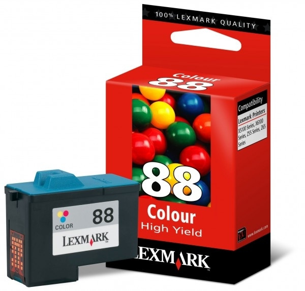 Lexmark nº 88 (18L0000) cartucho de tinta color alta capacidad (original)