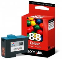 Lexmark nº 88 (18L0000) cartucho de tinta color alta capacidad (original) 18L0000E 040205