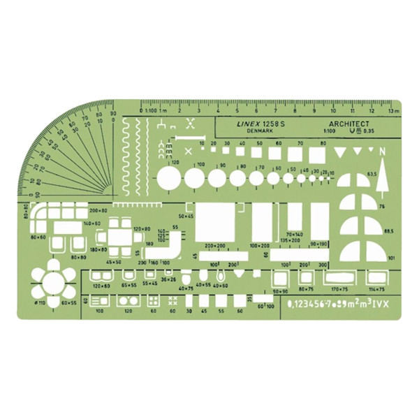 Linex 1258s Plantilla de arquitecto 224526 - 1