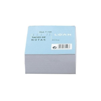 Loan Bloc de notas en blanco 10 x 10 cm - 500 hojas 427455