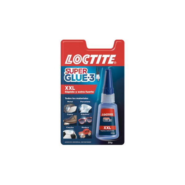 Loctite Superglue-3 XXL Pegamento instantáneo 427383 - 1