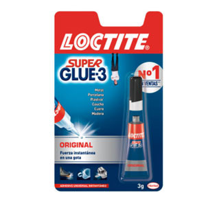 Loctite pegamento instantaneo superglue-3 (3 gramos) 2644839 236916 - 1