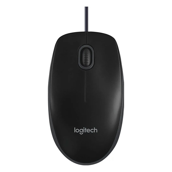 Logitech B100 Ratón óptico negro con cable 828062 - 1