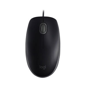Logitech B110 USB Negro Ratón óptico 828154 - 1
