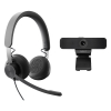 Logitech C925e webcam + Logitech Zone auriculares UC con cable 991-000339 828083 - 1