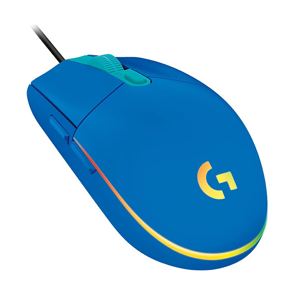 Logitech G102 LightSync Ratón para juegos con cable azul – imagen 2