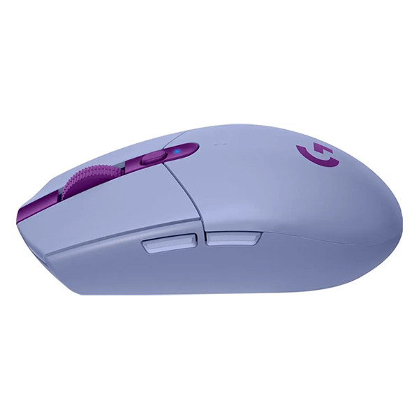 Logitech G305 Lightspeed Ratón inalámbrico para juegos morado 828157 - 4