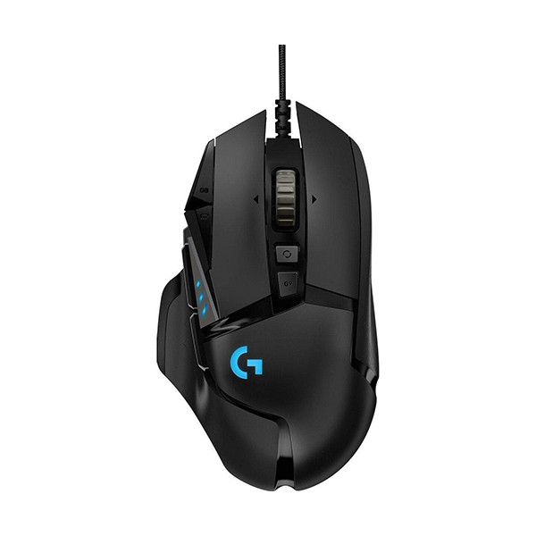 Logitech G502 Hero, color negro Ratón para juegos con cable 828193 - 1