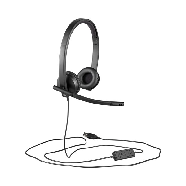 Logitech 981-000575 h570e auricular estéreo con cable para 981-000575 – imagen 3