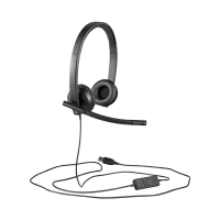 Logitech H570e Auriculares estéreo con cable 828072