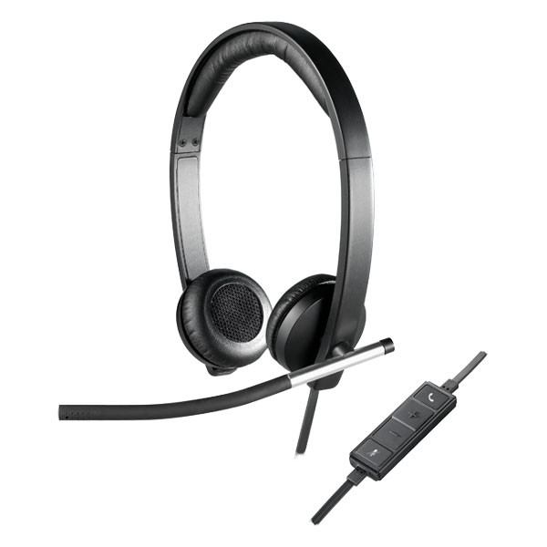 Logitech H650e Auriculares estéreo con cable