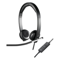 Logitech H650e Auriculares estéreo con cable 828079