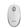Logitech M100 Ratón con cable blanco 828105 - 1