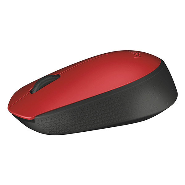 Logitech M171 ratón inalámbrico rojo 828156 - 4