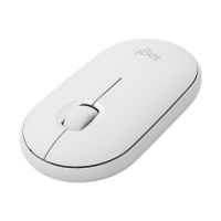 Logitech M350 Pebble ratón inalámbrico blanco 828174