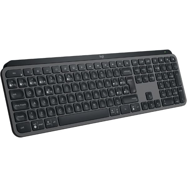 Logitech MX Keys S Teclado inalámbrico grafito 426937 - 1