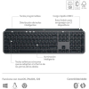 Logitech MX Keys S Teclado inalámbrico grafito 426937 - 2