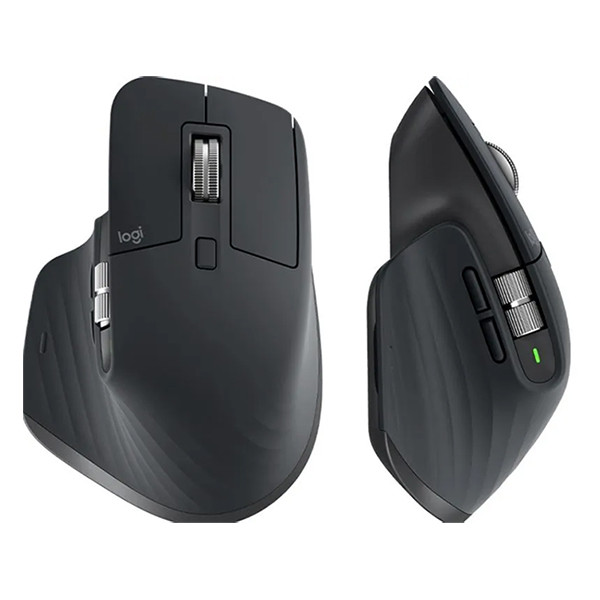 Logitech MX Master 3S ratón inalámbrico negro 828199 - 4